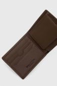 Шкіряний гаманець Marc O'Polo чоловічий колір коричневий (3538259)