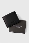 Шкіряний гаманець Marc O'Polo чоловічий колір чорний (3538258)