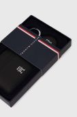 Чохол для карток + брелок Tommy Hilfiger колір чорний