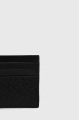 Шкіряний чохол на банківські карти Tommy Hilfiger колір чорний (3471215)