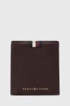 Шкіряний гаманець Tommy Hilfiger чоловічий колір коричневий (3416053)