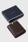 Шкіряний гаманець Tommy Hilfiger чоловічий колір коричневий (3416053)