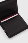 Шкіряний гаманець Tommy Hilfiger чоловічий колір чорний (3416052)