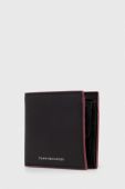 Шкіряний гаманець Tommy Hilfiger чоловічий колір чорний (3512361)