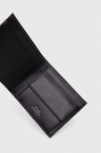 Шкіряний гаманець Guess чоловічий колір чорний (3610261)