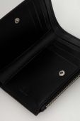 Шкіряний гаманець Guess чоловічий колір чорний (3651238)