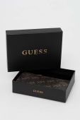 Шкіряний гаманець Guess чоловічий колір коричневий (3648338)