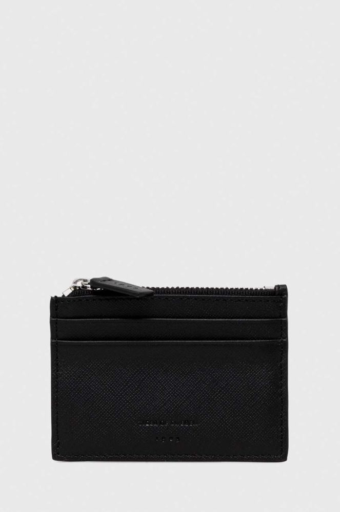 Шкіряний гаманець Tiger Of Sweden чоловічий колір чорний (3598320)