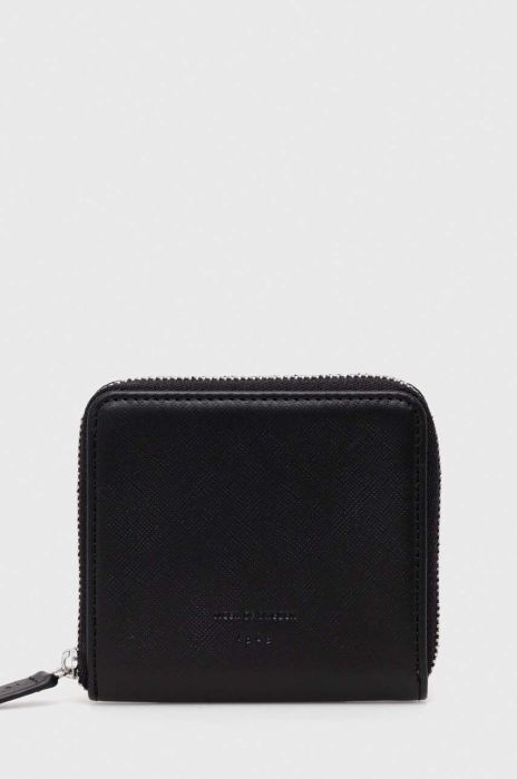 Шкіряний гаманець Tiger Of Sweden чоловічий колір чорний (3598323)