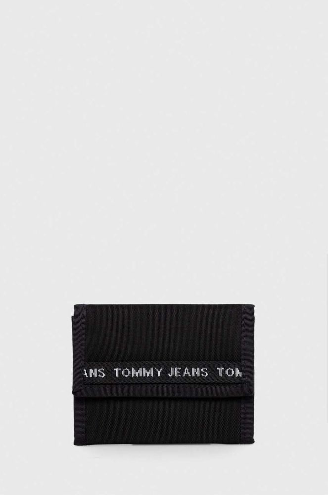 Гаманець Tommy Jeans чоловічий колір чорний (3648347)