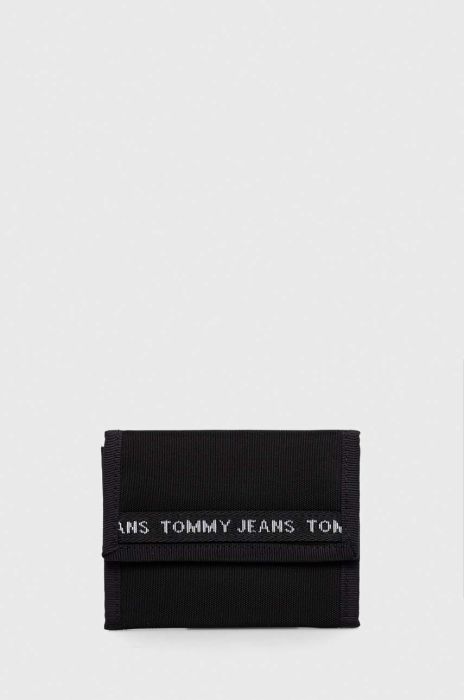 Гаманець Tommy Jeans чоловічий колір чорний (3648347)