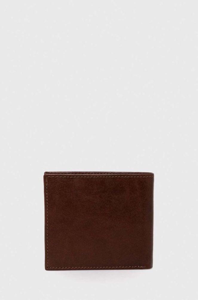 Colwell Leather Billfold Barbour колір коричневий фото 3