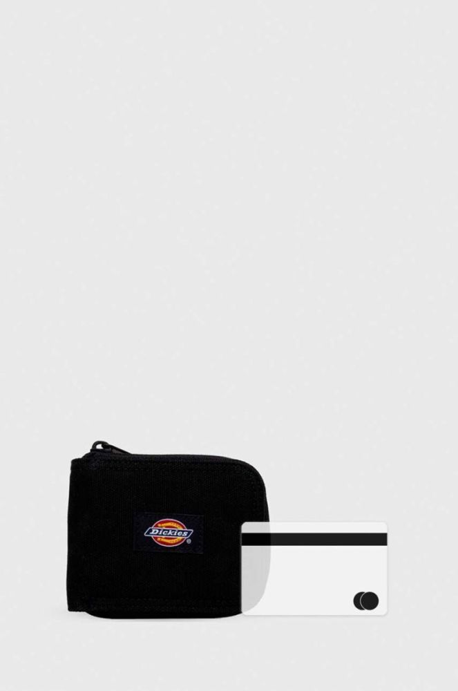 Гаманець Dickies колір чорний фото 4