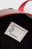 Дитячий рюкзак Emporio Armani колір бежевий великий візерунок