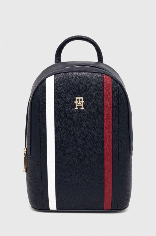 Рюкзак Tommy Hilfiger жіночий колір синій малий візерунок (3319811)