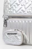 Рюкзак Steve Madden Bglazed жіночий колір срібний великий однотонний SM13001289