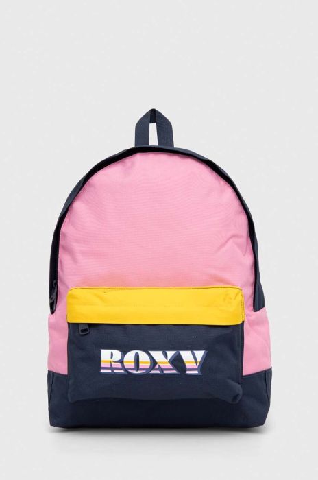 Рюкзак Roxy жіночий колір синій великий візерунок Рюкзак Roxy жіночий колір синій великий візерунок