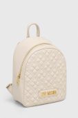 Рюкзак Love Moschino жіночий колір бежевий малий однотонний