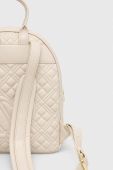 Рюкзак Love Moschino жіночий колір бежевий малий однотонний