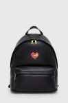 Рюкзак Love Moschino жіночий колір чорний великий однотонний Рюкзак Love Moschino жіночий колір чорний великий однотонний