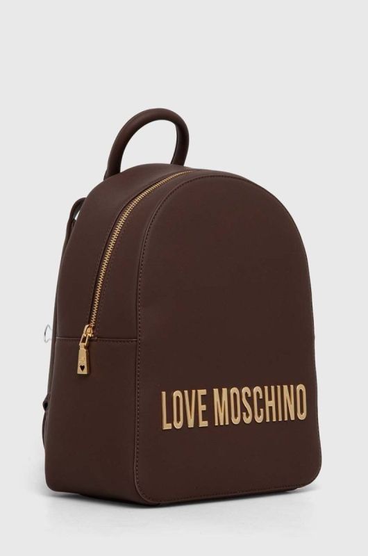 Рюкзак Love Moschino жіночий колір коричневий малий однотонний (3490030) фото 2