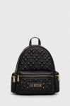 Рюкзак Love Moschino жіночий колір чорний малий з аплікацією (3501030) Рюкзак Love Moschino жіночий колір чорний малий з аплікацією (3501030)