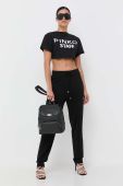Шкіряний рюкзак MICHAEL Michael Kors жіночий колір чорний малий однотонний (3459246) Шкіряний рюкзак MICHAEL Michael Kors жіночий колір чорний малий однотонний (3459246)