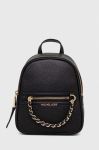 Шкіряний рюкзак MICHAEL Michael Kors жіночий колір чорний малий однотонний (3459248) Шкіряний рюкзак MICHAEL Michael Kors жіночий колір чорний малий однотонний (3459248)