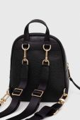 Шкіряний рюкзак MICHAEL Michael Kors жіночий колір чорний малий з аплікацією