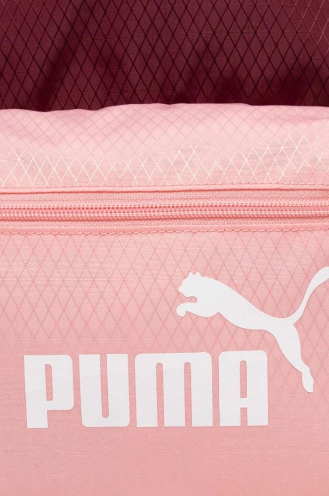 Рюкзак Puma жіночий колір рожевий малий з принтом фото 3