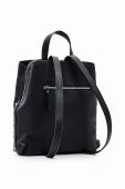 Рюкзак Desigual жіночий колір чорний малий однотонний (3416055)