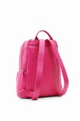 Рюкзак Desigual жіночий колір рожевий малий однотонний