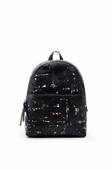 Рюкзак Desigual жіночий колір чорний малий однотонний (3482429) Рюкзак Desigual жіночий колір чорний малий однотонний (3482429)