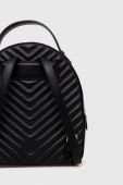 Шкіряний рюкзак Pinko жіночий колір чорний малий однотонний