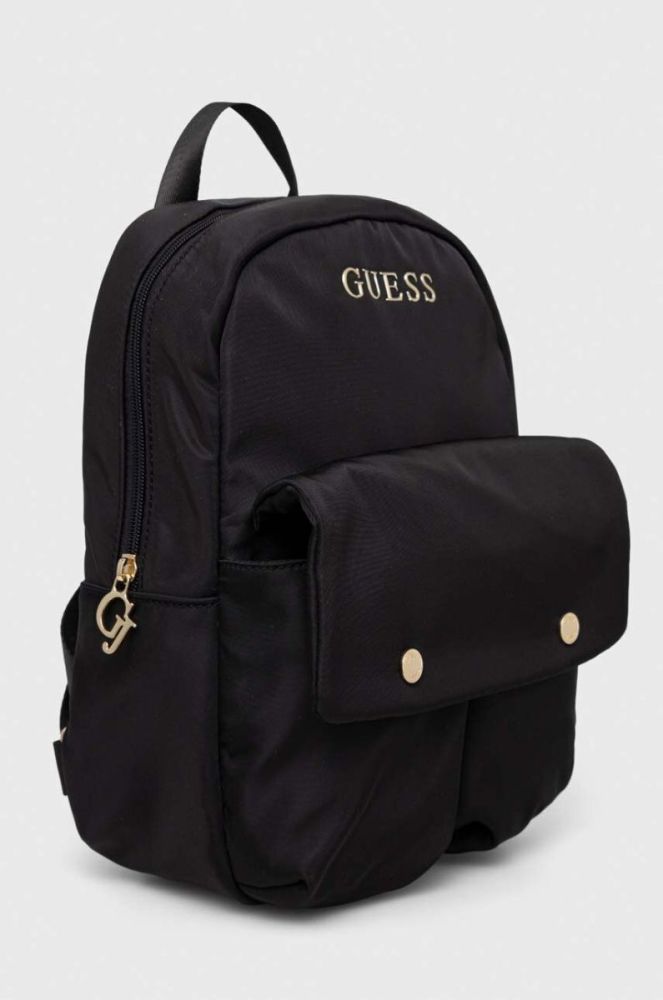 Рюкзак Guess жіночий колір чорний малий однотонний (3598328) фото 2