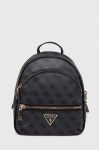 Рюкзак Guess жіночий колір чорний малий візерунок Рюкзак Guess жіночий колір чорний малий візерунок