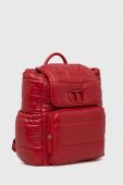 Рюкзак Twinset жіночий колір червоний великий однотонний