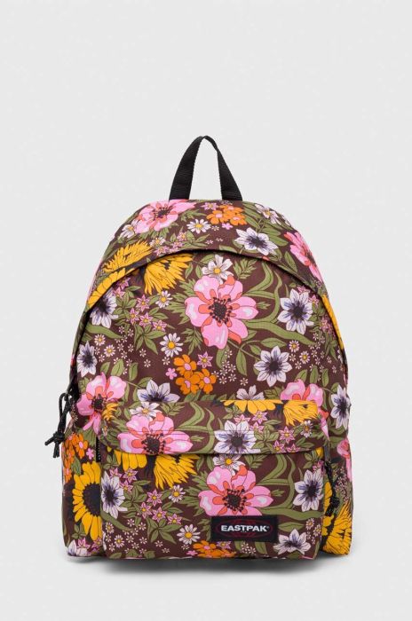 Рюкзак Eastpak жіночий колір помаранчевий великий візерунок