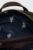 Рюкзак U.S. Polo Assn. жіночий колір зелений малий однотонний (3686521)