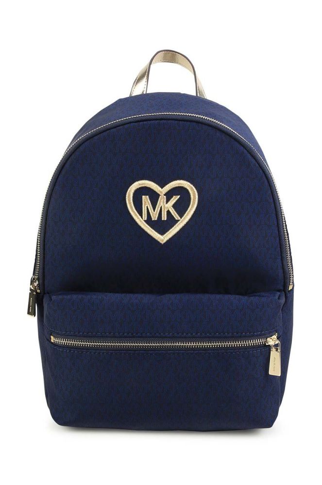 Дитячий рюкзак Michael Kors колір синій малий візерунок (3450677)