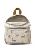 Дитячий рюкзак Liewood колір бежевий малий візерунок (3294002)