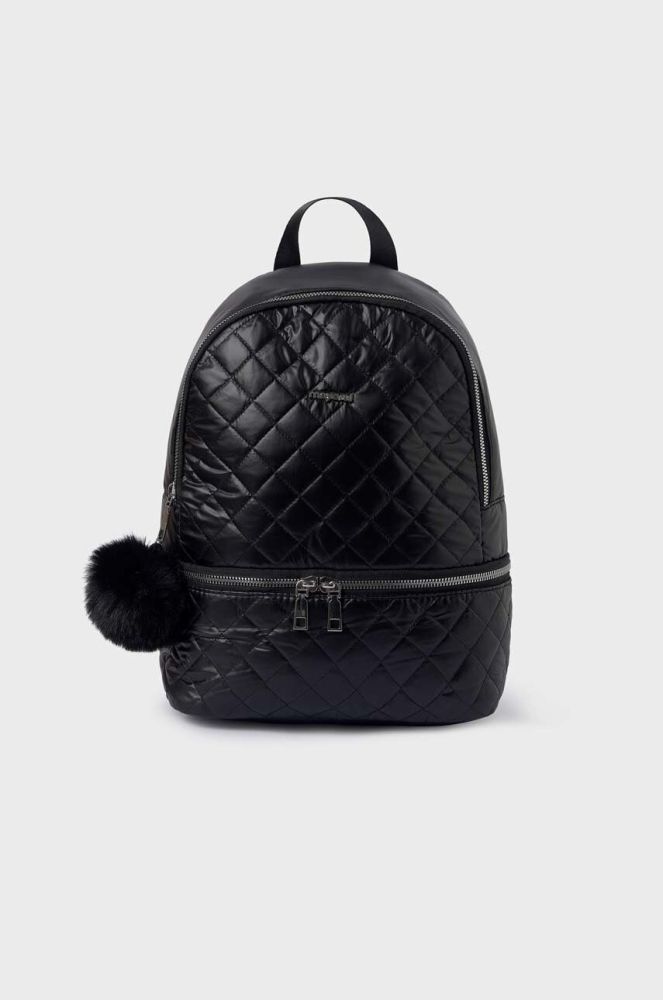 Дитячий рюкзак Mayoral колір чорний малий однотонний