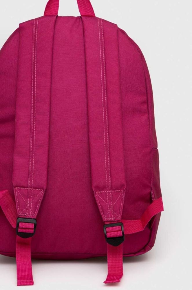 Дитячий рюкзак United Colors of Benetton колір рожевий великий з принтом фото 3