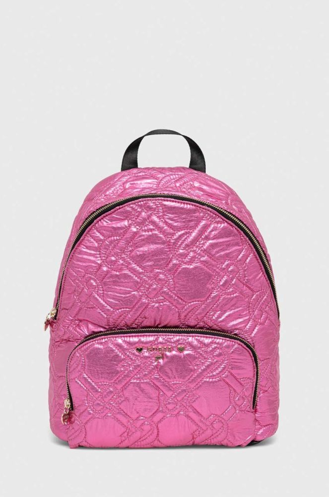 Дитячий рюкзак Guess колір рожевий малий однотонний (3598334)
