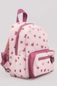 Дитячий рюкзак zippy колір рожевий малий візерунок
