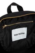 Дитячий рюкзак Mini Rodini колір чорний великий з аплікацією
