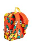 Дитячий рюкзак Mini Rodini колір помаранчевий великий візерунок