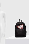 Дитячий рюкзак Guess колір чорний великий з принтом