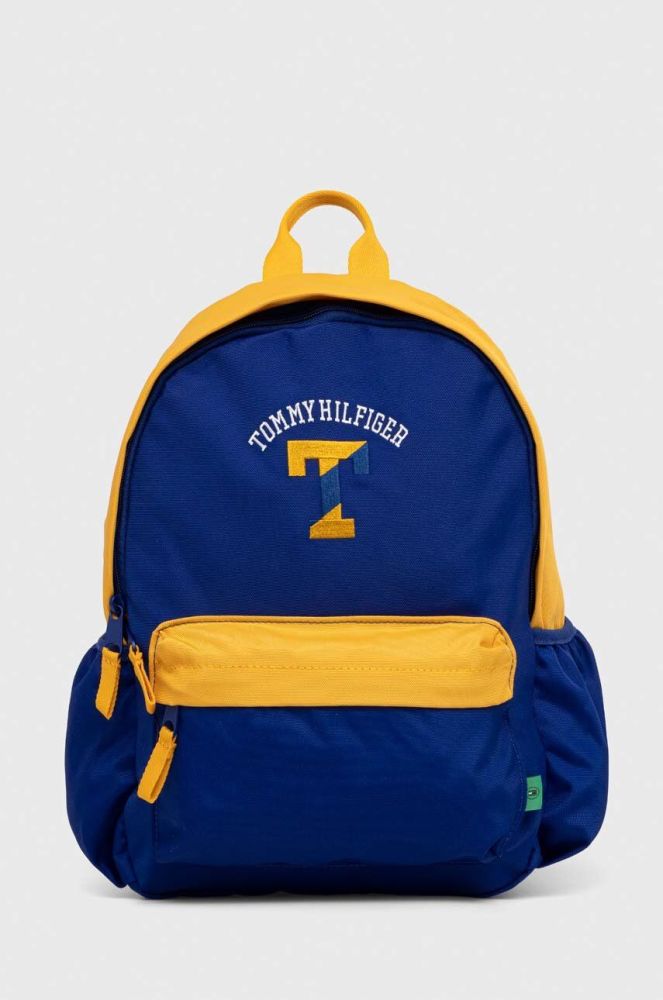 Дитячий рюкзак Tommy Hilfiger колір синій малий з аплікацією (3269170)