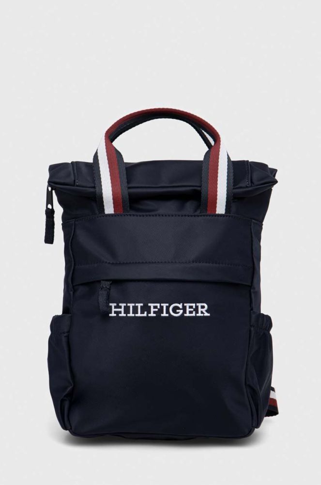 Дитячий рюкзак Tommy Hilfiger колір синій малий з аплікацією (3319812)